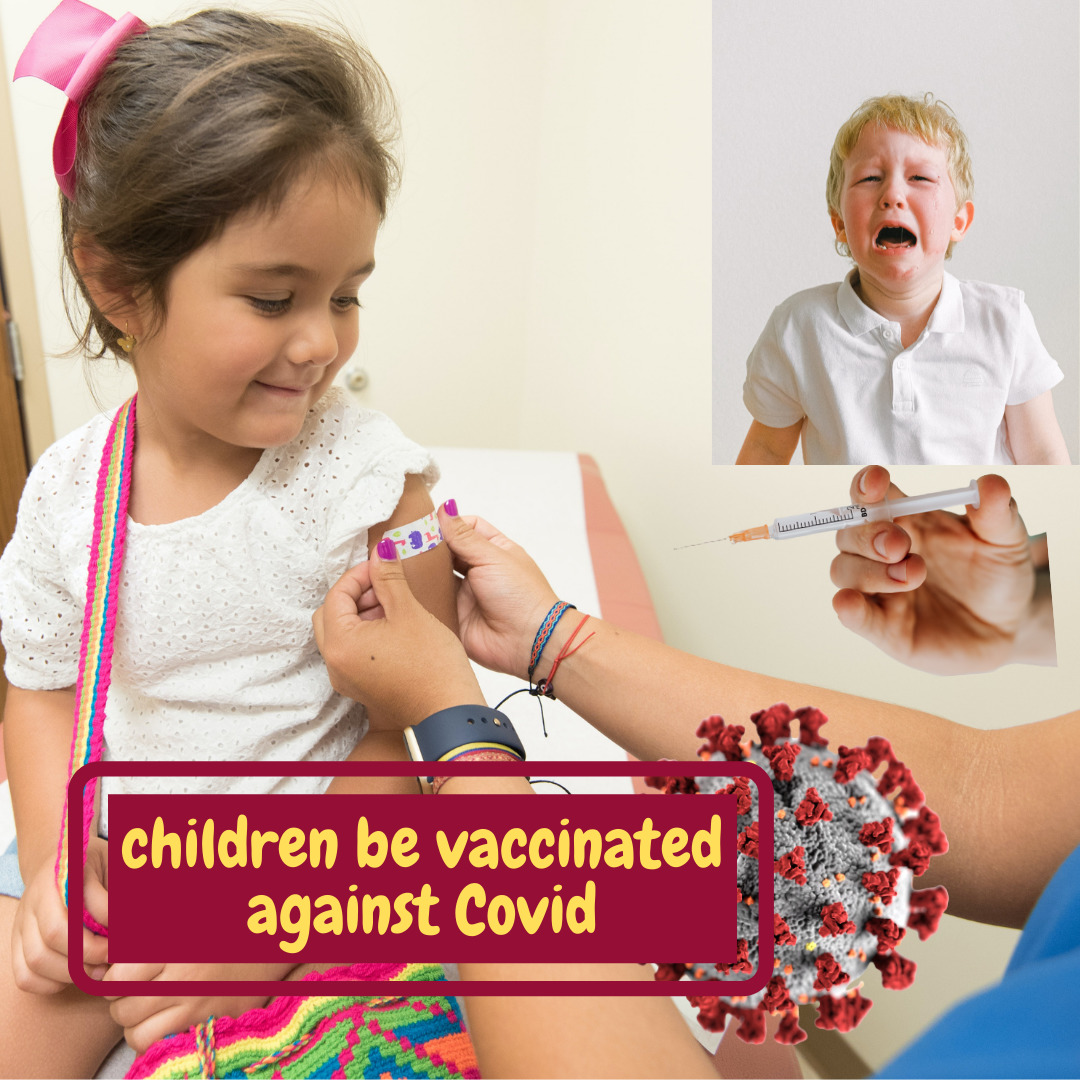 children be vaccinated against Covid