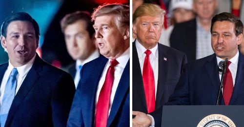 Trump Explores Possibility of Running With Desantis In 2024.