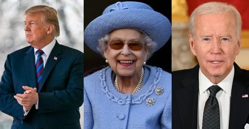 Trump Says He Would've Had Better Seat Than Biden at Queen's Funeral
