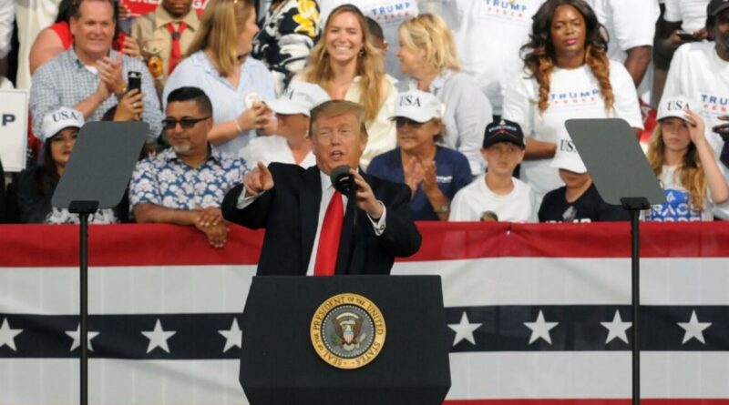 NEW: President Trump to hold rally in sunny Florida