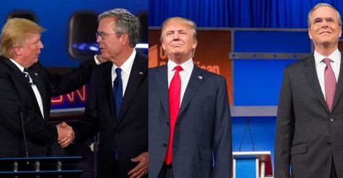 News: Jeb Bush fired back after Trump attacked his father