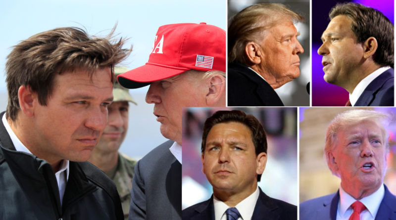 DONALD TRUMP QUESTIONS DESANTIS’S LOYALTY IN LENGTHY STATEMENT