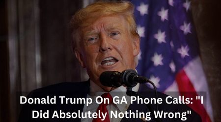 Donald Trump On GA Phone Calls: "I Did Absolutely Nothing Wrong"