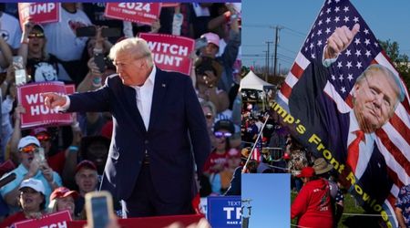 HUGE CROWDS LINE UP IN WACO FOR TRUMP’S FIRST 2024 CAMPAIGN RALLY