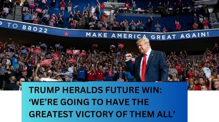 TRUMP HERALDS FUTURE WIN: ‘WE’RE GOING TO HAVE THE GREATEST VICTORY OF THEM ALL’