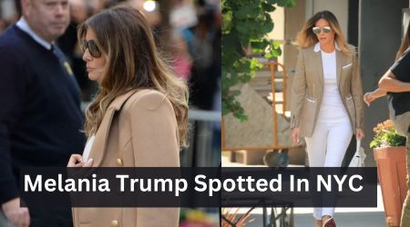 Melania Trump Spotted In NYC