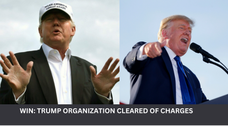 WIN TRUMP ORGANIZATION CLEARED OF CHARGES