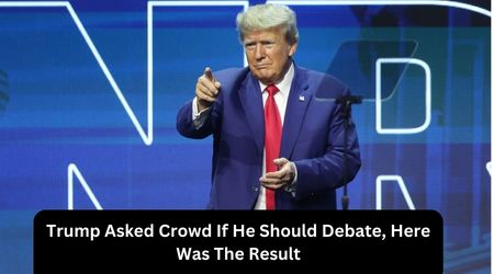 Trump Asked Crowd If He Should Debate, Here Was The Result (1)
