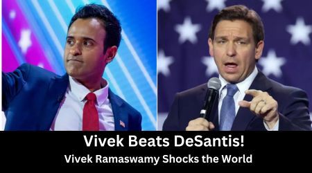 Vivek Beats DeSantis!