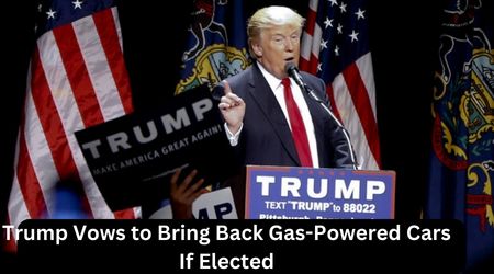 Trump Vows to Bring Back Gas-Powered Cars If Elected