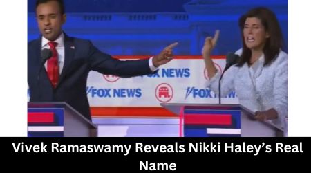 Vivek Ramaswamy Reveals Nikki Haleys Real Name