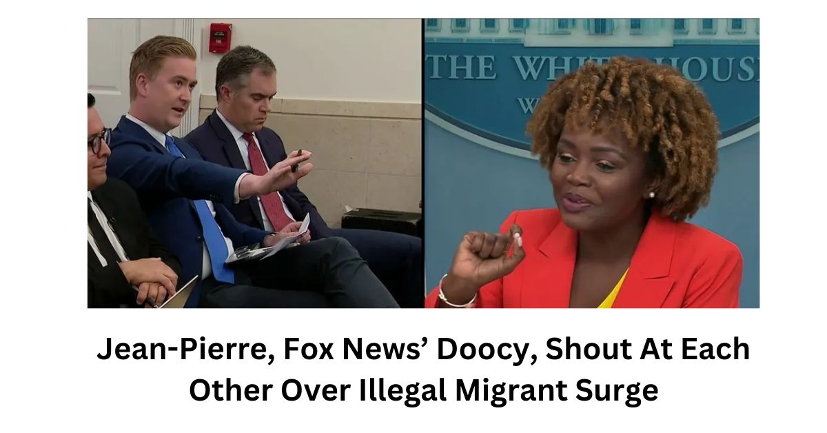 Jean Pierre Fox News Doocy Shout At Each Other Over Illegal Migrant Surge