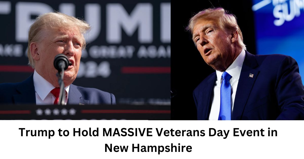 Trump to Hold MASSIVE Veterans Day Event in New Hampshire