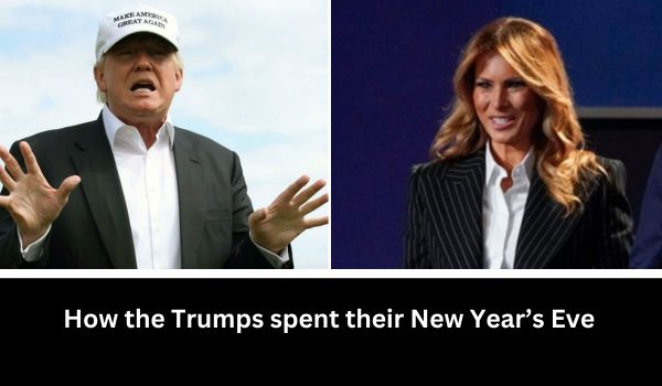 How the Trumps spent their New Years Eve