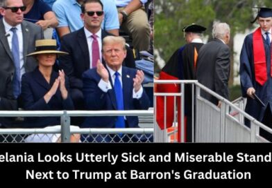 Melania Looks Utterly Sick and Miserable Standing Next to Trump at Barron’s Graduation