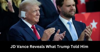 JD Vance Reveals What Trump Told Him