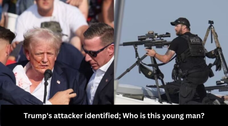 Trumps attacker identified Who is this young man
